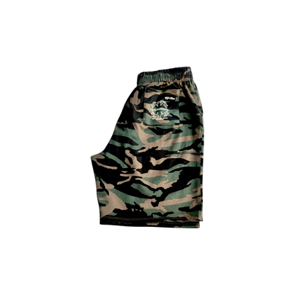 Presidents Cursive Camo Shorts